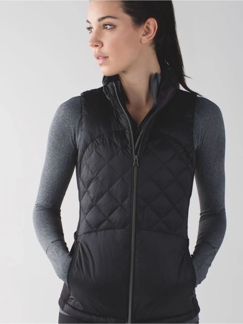 Lululemon Down For A Run Vest Size 8